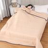 Couette d'été en coton lavable à l'eau avec teinture active pour chambre à coucher et dortoir