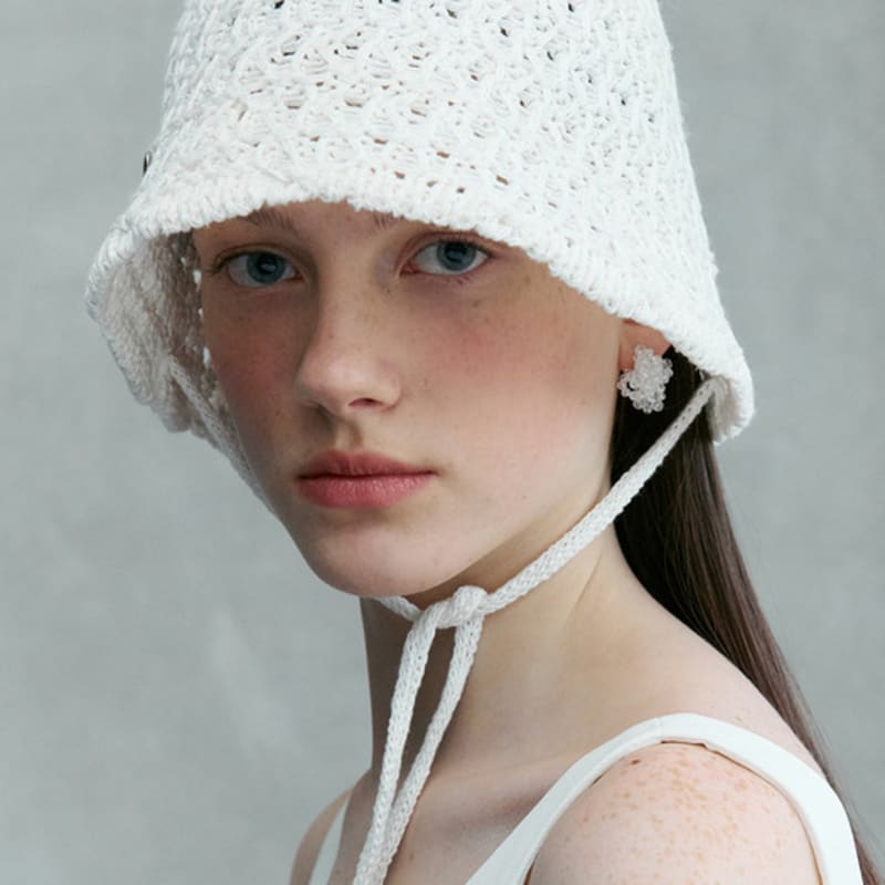 VINTAGE HOLLYWOOD Breeze Knit Bucket Hat_VH2536AC002M