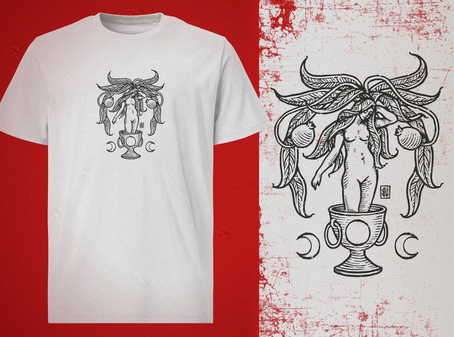 Mandrake Cup T-Shirt (black print) XL