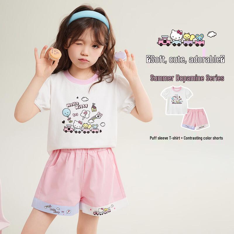 Hello Kitty Girls Summer Two-Piece Set 150