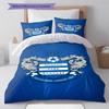 Set Biancheria da Letto con Fantasia Queens Park Rangers fc Copripiumino Federa Decorazione per la Casa Regalo (1 * copripiumino + 2 * federa, senza nucleo)