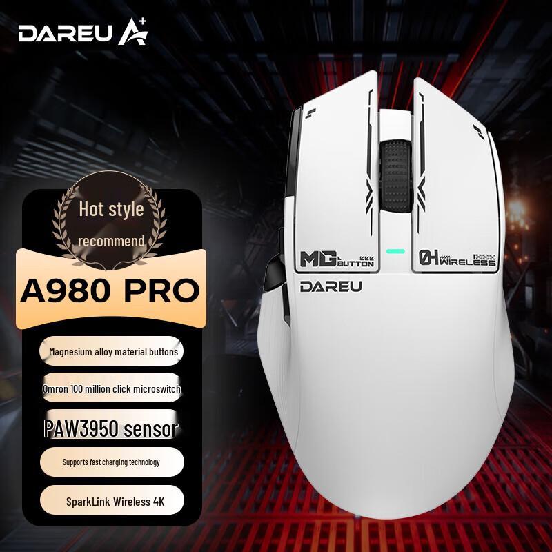 

Dareu A980 Pro Tri-Mode Wireless Gaming Mouse - Black Myth Wukong Edition