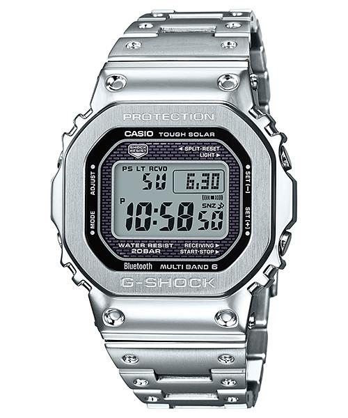 Casio Men's Stainless Steel 200M Water Resistant Shock Resistant Quartz Watch GMW-B5000D-1