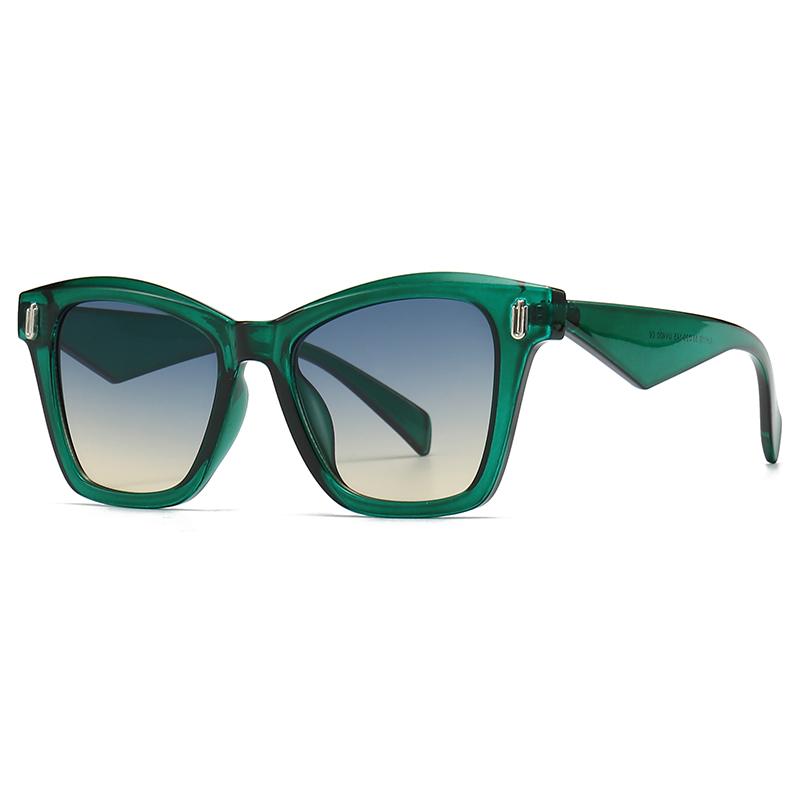 Export Cross-Border Popular Oversized Frame Cat-Eye Decorative Sunglasses European and American Trendy Street Photography