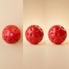 Dog Ball Toy Squeaky Dog Chew Toy Teeth Cleaning Toy Interactive Fetch Ball for Small Medium Dogs Puppy Teething