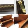 Used LOUIS VUITTON Bifold Wallet Zippy Compact Wallet M61440 Monogram Brown beige