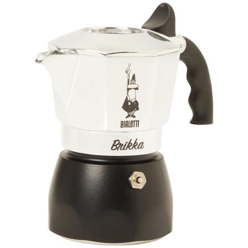 Bialetti Brikka 2-Cup Stovetop Coffee Maker, Espresso Maker, and Mocchinetta