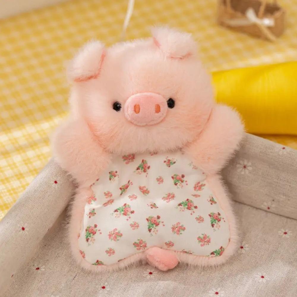 Soft Cute Animal Plush Toy Fluffy Texture Decompression Stuffed Animals  Stress Relieving