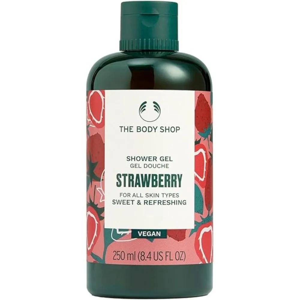 The Body Shop Гель для душа Клубника 250 мл Набор из 3 штук