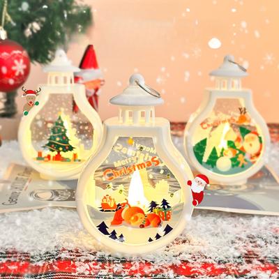 Decorative Items: Wind Lanterns Candle Lanterns, Ambient Lights Pear-shaped Night Lights Children's Christmas Gifts