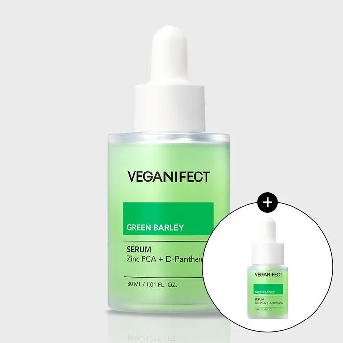 Vegan Effect Green Barley Zinc D-Panthenol Serum 30ml + Zinc Serum 10ml