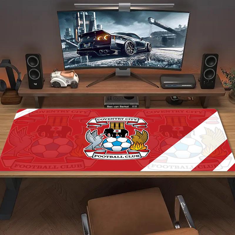 Coventry City Color Mouse Pad Large Gaming Table Cushion Non-slip Laptop Tablet Big Mousepad XXL Mat Mini PC Playmat With Lock Edge