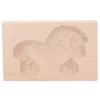 Animal Cookie Mold Lovely Vivid Wooden Biscuit Press Stamp Easy Demoulding Smoothly Cookie Mold Cat