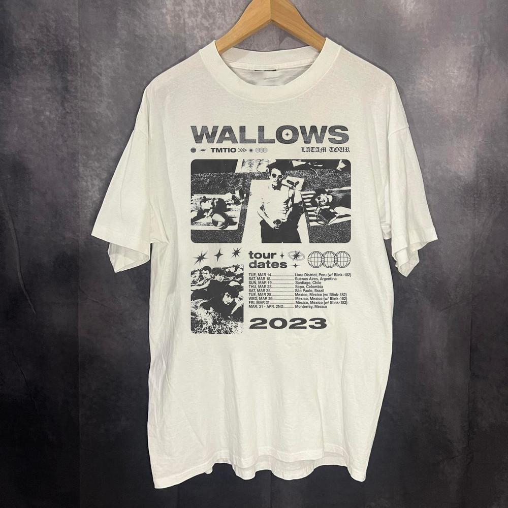 Wallows band Tour Dates Gift Unisex T-Shirt All Size AN091 Unisex T-Shirt XXL