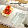 UOVO Expandable Double-Layer Sink Drain Basket