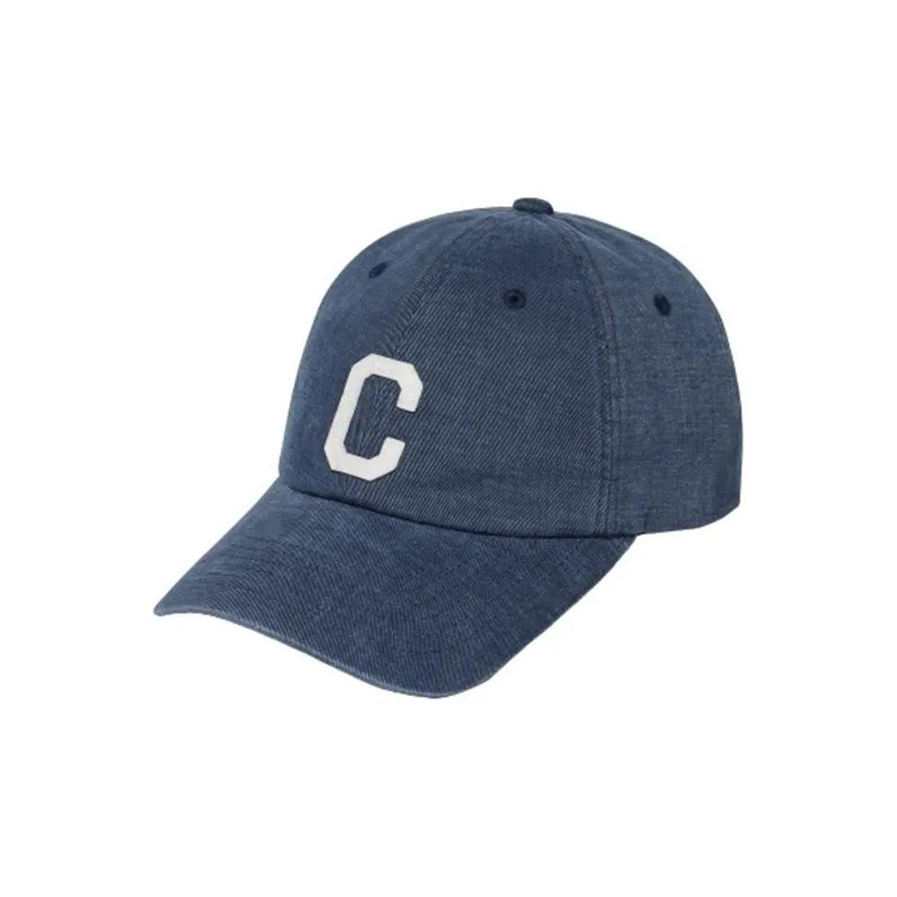 Ball Cap C Logo Cozy Fit Washed Navy 601649 F