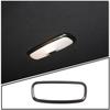 For Ford Ranger Wildtrak 2015-2021 ABS Carbon Fiber Auto Front Rear Reading Light Lamp Cover Trim Frame Sticker Car Accessories