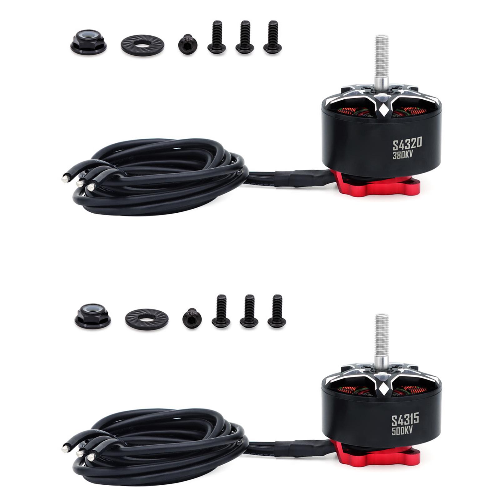 

Brushless Motor Kit for Remote Control FPV Racing Quadcopter UAV Competition Grade Accessories S4315 500KV