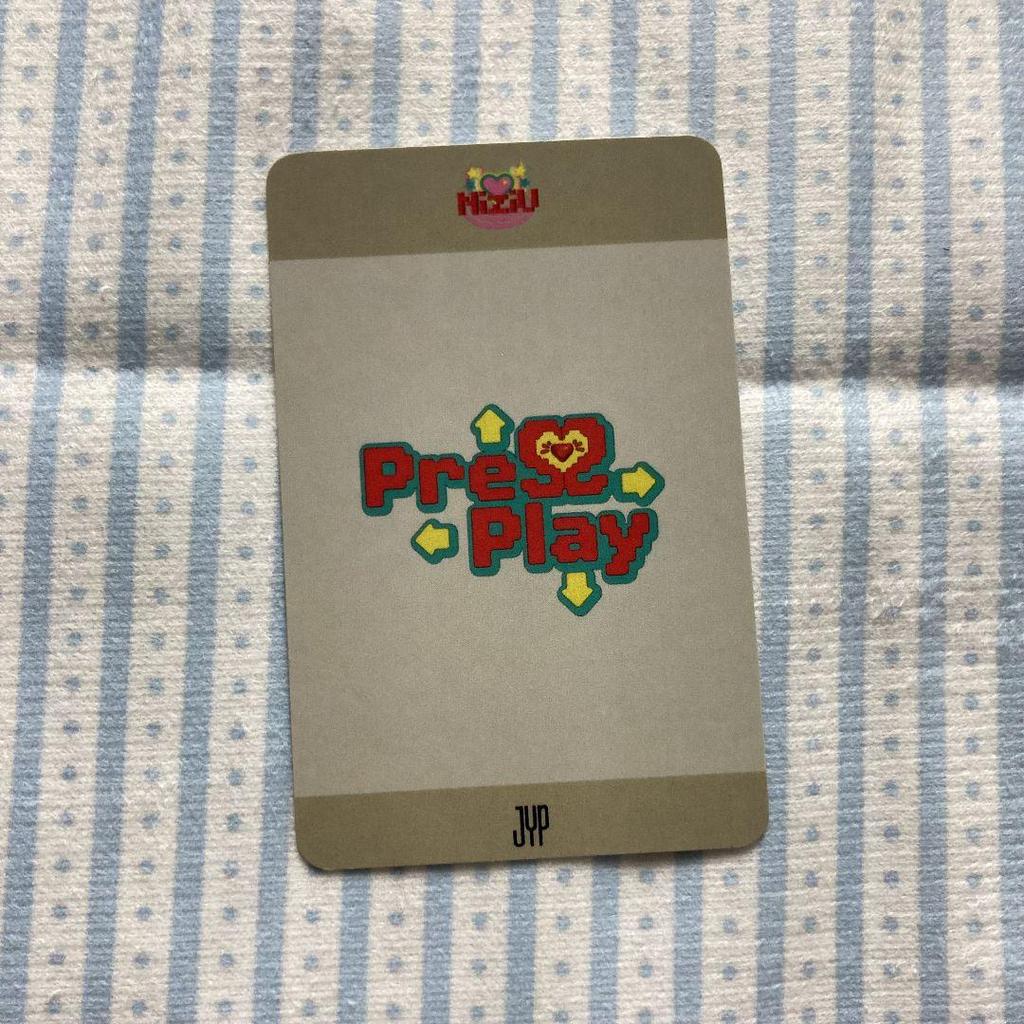 [USED] Korea NiziU 2nd Week PressPlay Exclusive Nina Sanok Trading Card