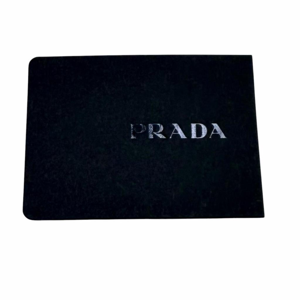 Excellent PRADA Shush Re-Nylon Scrunchie Dark navy Recycled nylon Women 1IF015 Used
