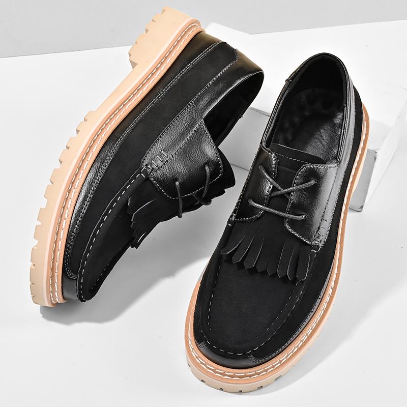 Men's Dress Business Leather Shoes Casual Lace Up Oxford