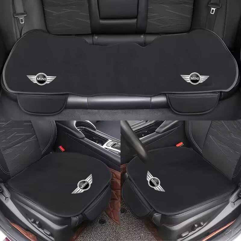 Car Front Back Seat Cushion Protect Pad Auto Non-Slip Cover For Mini Cooper JCW Works Hatch F54 F55 F56 F60 R50 R52 Stickers