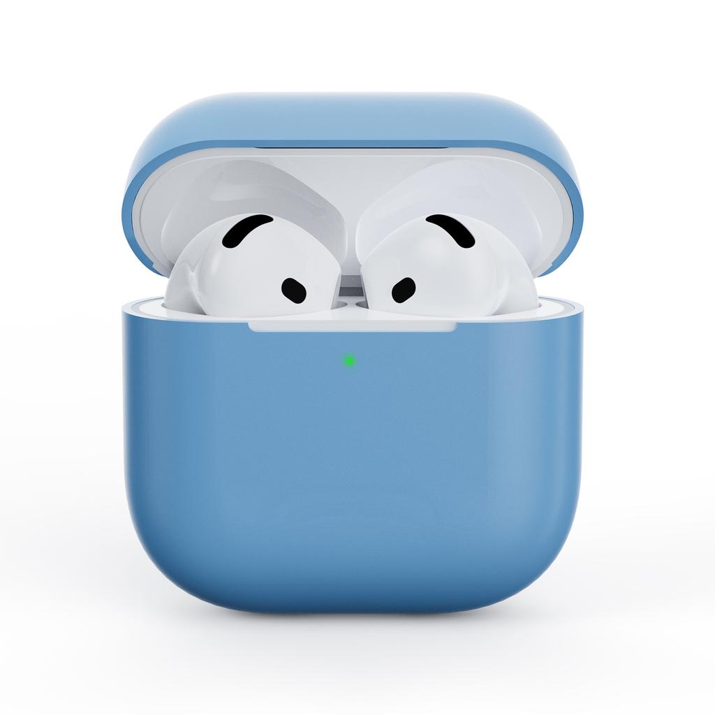 Für AirPods 4 3 2 Schlanke Silikonhülle für Apple AirPods Pro 2 3 Getrennte kabellose Bluetooth-Kopfhörer Schutzhülle