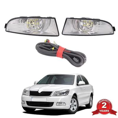LED Car Lights For Skoda Octavia A5 A6 2009 2010 2011 2012 2013 Front LED Fog Lamp Light With Bulbs / Wire Car Accessories