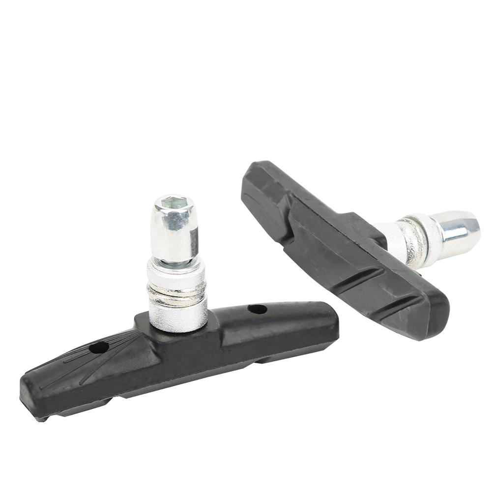 A Pair Mixture Material Silent Mountain Bike Brake Pad Blocks Shoes   Cycling Accessories