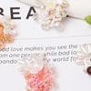 Two-Tone Pearl Crystal Flower Beaded Hair Clip & Earring Material