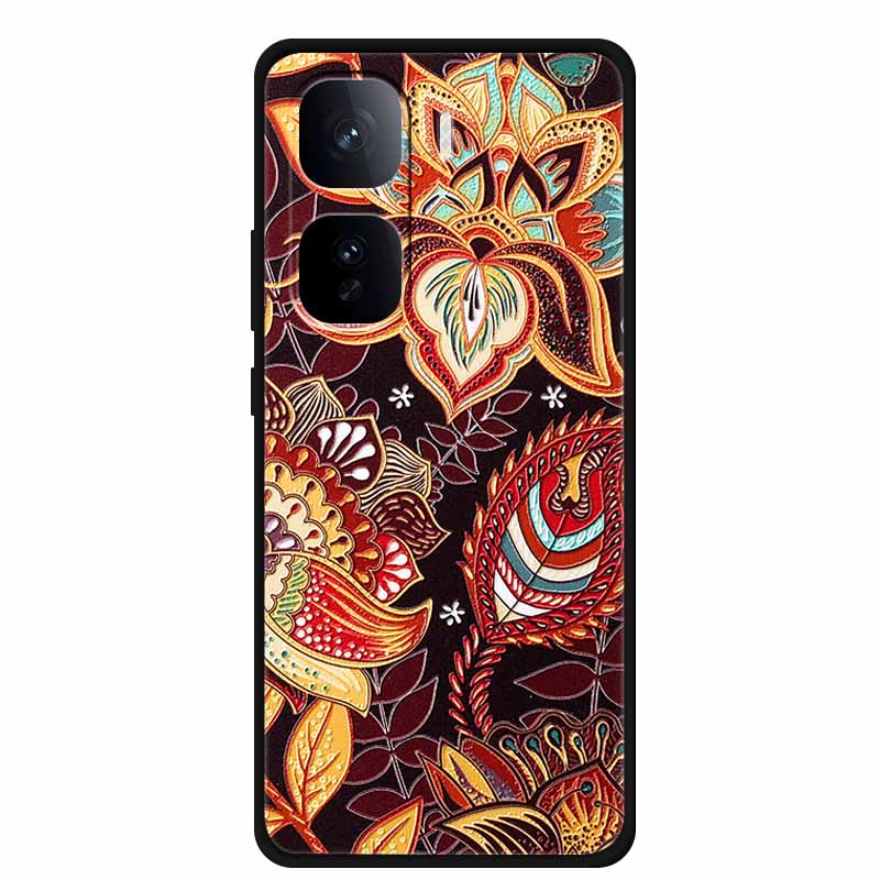 3D Emboss Case For Vivo iQOO Neo 10 Pro Plus Phone Case Flower Silicone Soft Back Cover Coque For Vivo iQOO Neo10 Pro Case Funda