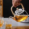 ZISIZ High Temperature Resistant Glass Teapot