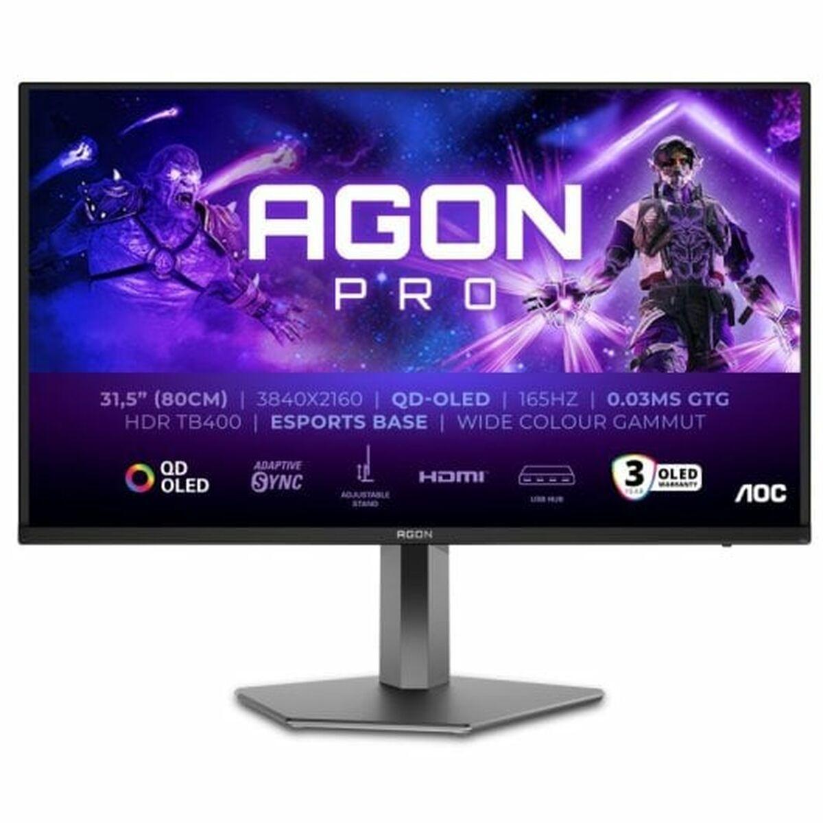 Aoc Agon Pro Ag326ud Zoll 4K (Uhd) Qd-Oled 16:9 165 Hz Gaming Monitor Größe 31.5 Schwarz - Bild 9