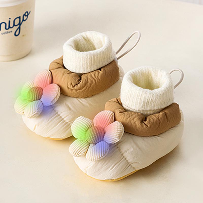 Cozy Winter Baby Shoes: Thickened Non-Slip Soft Sole Socks for Toddlers