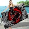 Classic Anime N-Naruto-S-Akatsuki Microfiber Blanket Drying Beach Towels Oversized Printing Super Absorbent Pool Towel Blanket