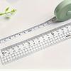 Portable tape measure cute small ruler soft ruler portable measure three circumference mini leather tape measure clothes waist