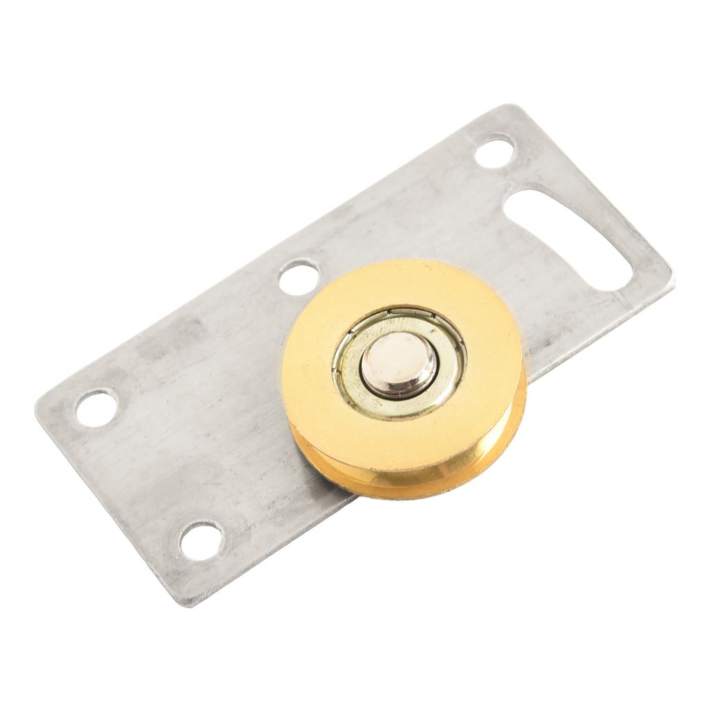 Adjustable Door Roller Furniture Roller Adjustable Height Alloy Base Plate High Strength Nylon High-speed Bearing