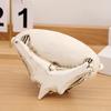 Skull Storage Tray Halloween Scary Skeleton Candy Bowl Resin Skull Fruit Snack Serving Tray Vintage Jewelry Dish for Home Tabletop Party Bar Decor