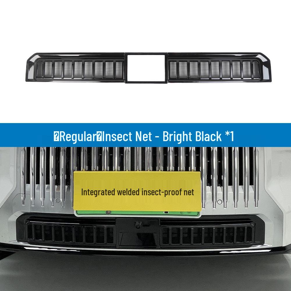 Zeekr 25 Insect Net: Easy Clip-on Front Grille Radiator Protector, No Disassembly Needed.