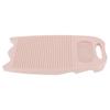 Hand Washboard Plastic Laundry Wash Board with Soap Holder Household Washing Board Pink