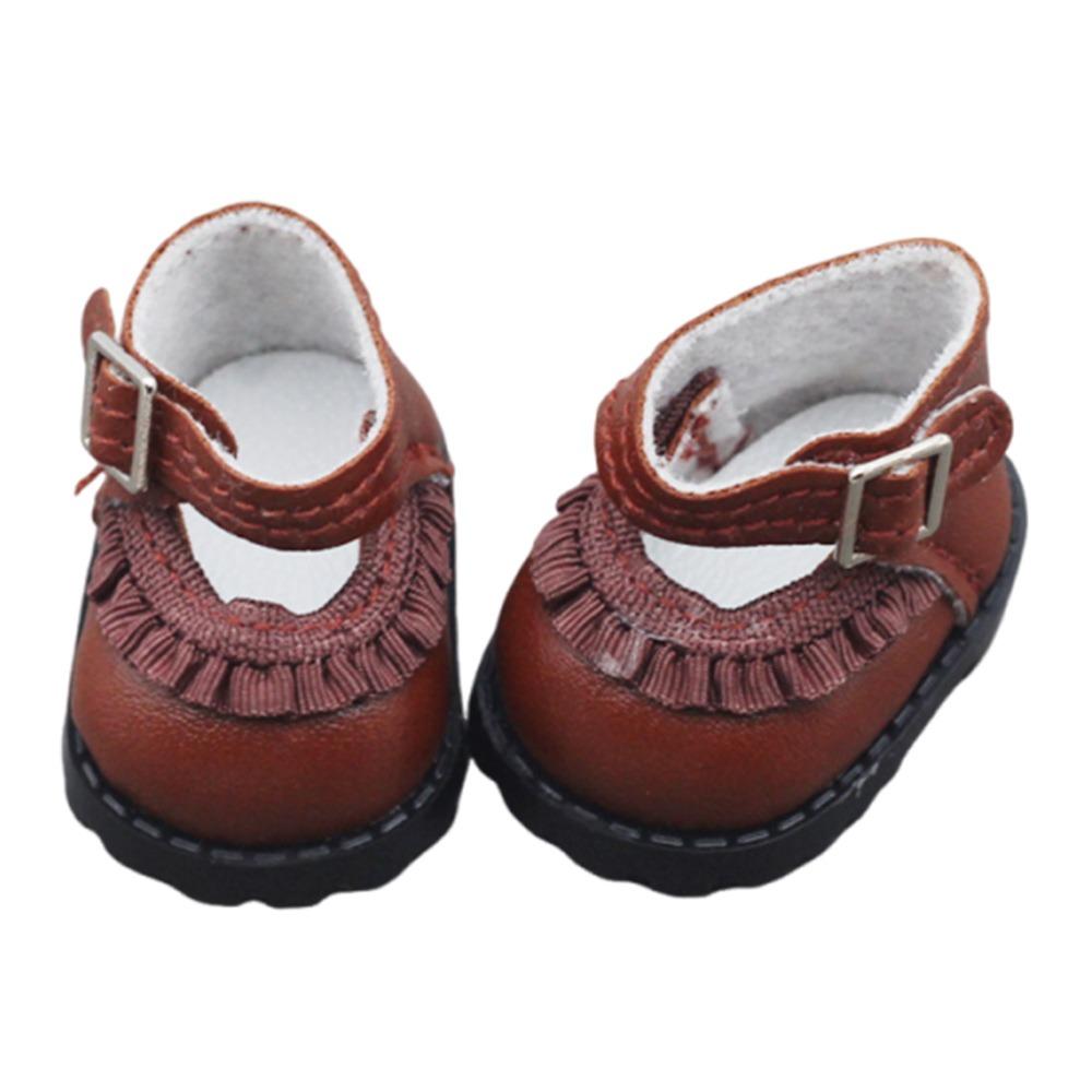 15cm 17cm Doll Shoes 3.8*2.3cm for V1 V2 Doll Clothing Shoe Accessories