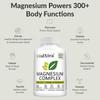 Magnesium complex supplement, beneficial for brain health, 120 capsules