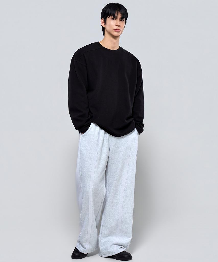 Pijikeolgameoncheu P2617 Double Track Wide Pants [3 Colors]