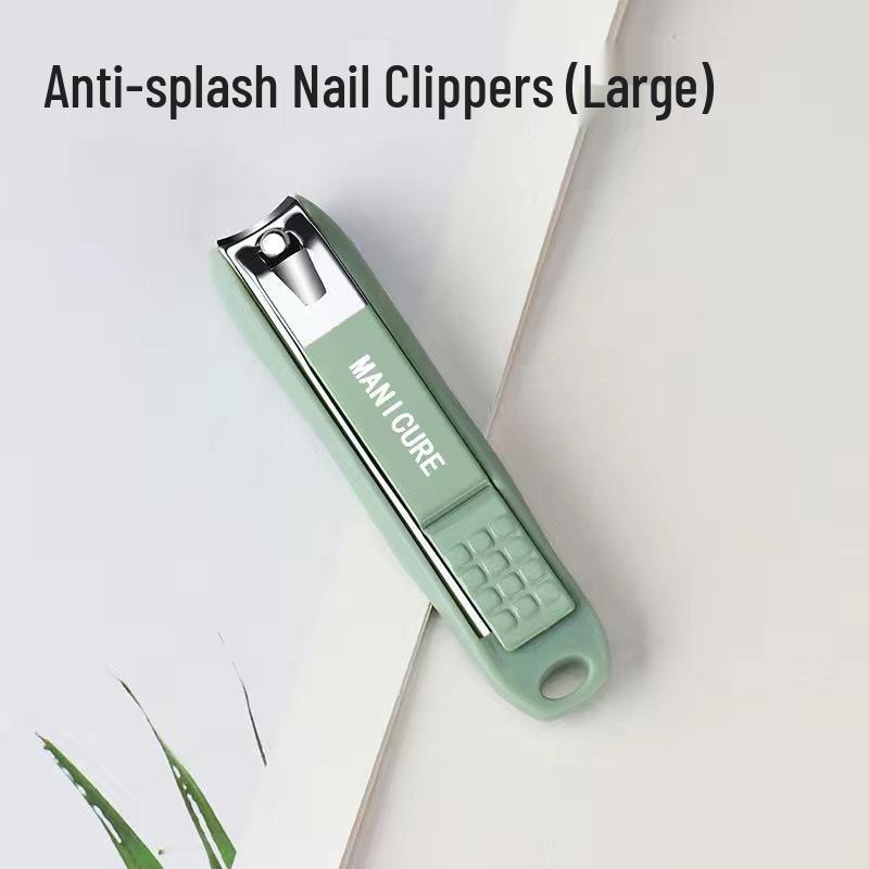 High-Grade Stainless Steel Anti-Splash Nail Clippers Set