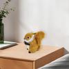 1 Stück Figuren Tischdekorationen Simulation Ornamente Weihnachten Falsches Tier Mini Miniaturfiguren Künstliches Eichhörnchen Plüsch