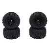 RC Car Rubber Tires Fit for SCY 16101PRO 16102PRO 85mm Replacement Wheels Complete Set