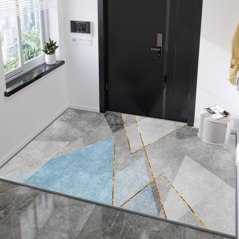 Light Luxury Door Floor Mat Entry Door Entrance Entrance Door Mat Entry NonSlip Foot Mat Crystal Velvet Floor Mat