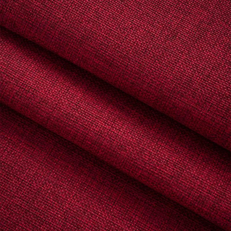 Retro Thickened Linen-Cotton Fabric: Solid Color 1.8m Wide for Sofa Covers & Tablecloths