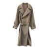 WYM Trench Coat S Brown Men's Used