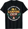 Camping Crew Family Matching Group Friends Men Women Kid T-Shirt